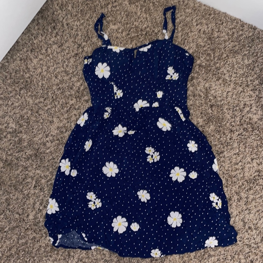 Blue sundress